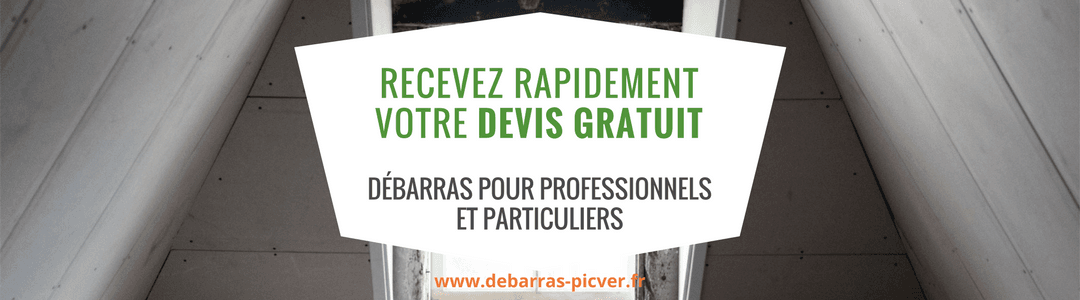 Débarras Picver_Débarras pour professionnels et particuliers Paris IDF